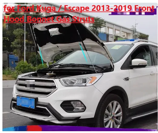 

2 шт. газовые стойки для Ford Kuga Ford Escape 2013-2019, передний капот, амортизатор из углеродного волокна, подъемная поддержка, автомобильный Стайлинг, амортизатор
