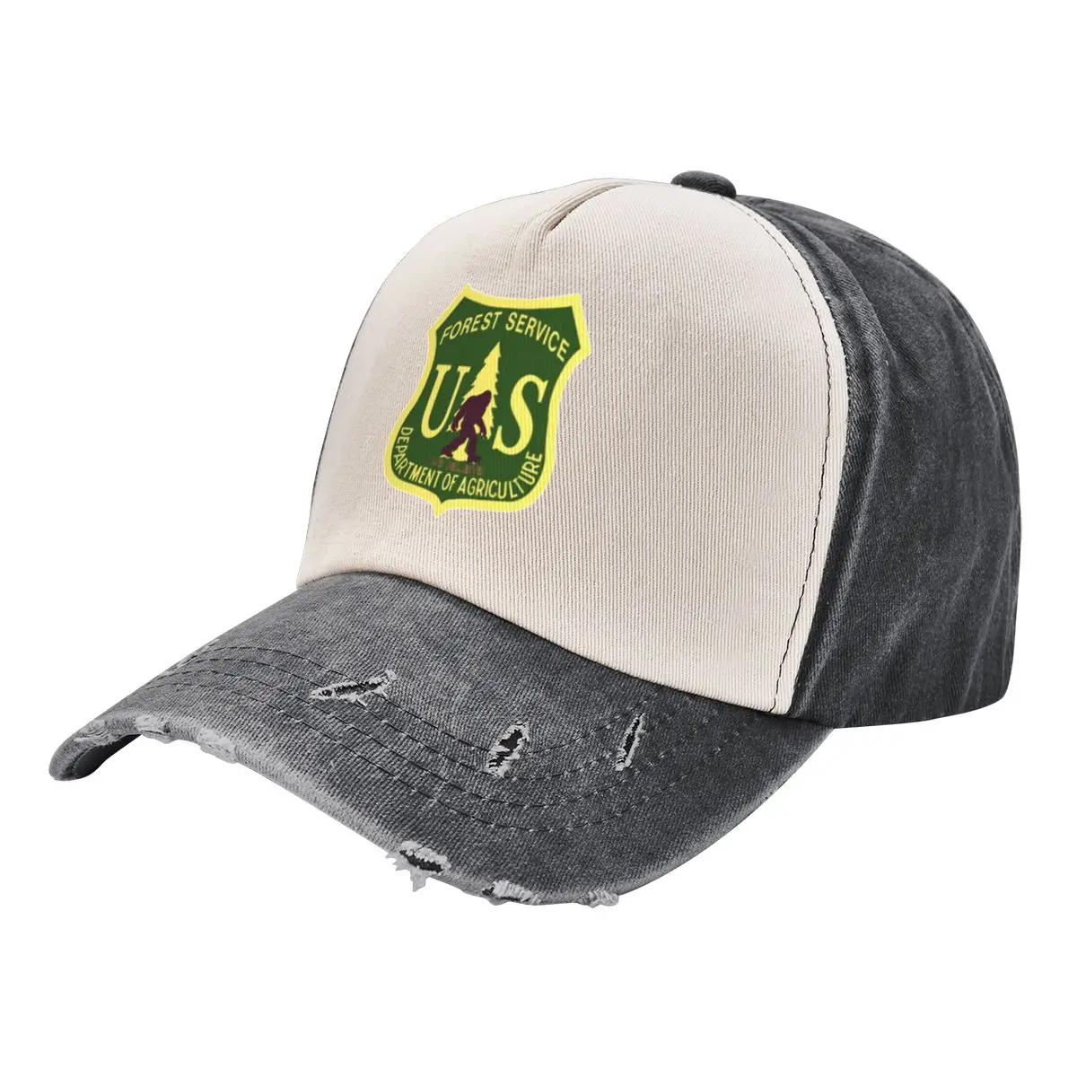 Forest Service Bigfoot Logo Baseball Cap New Hat Military Cap Man Men's Baseball Women's