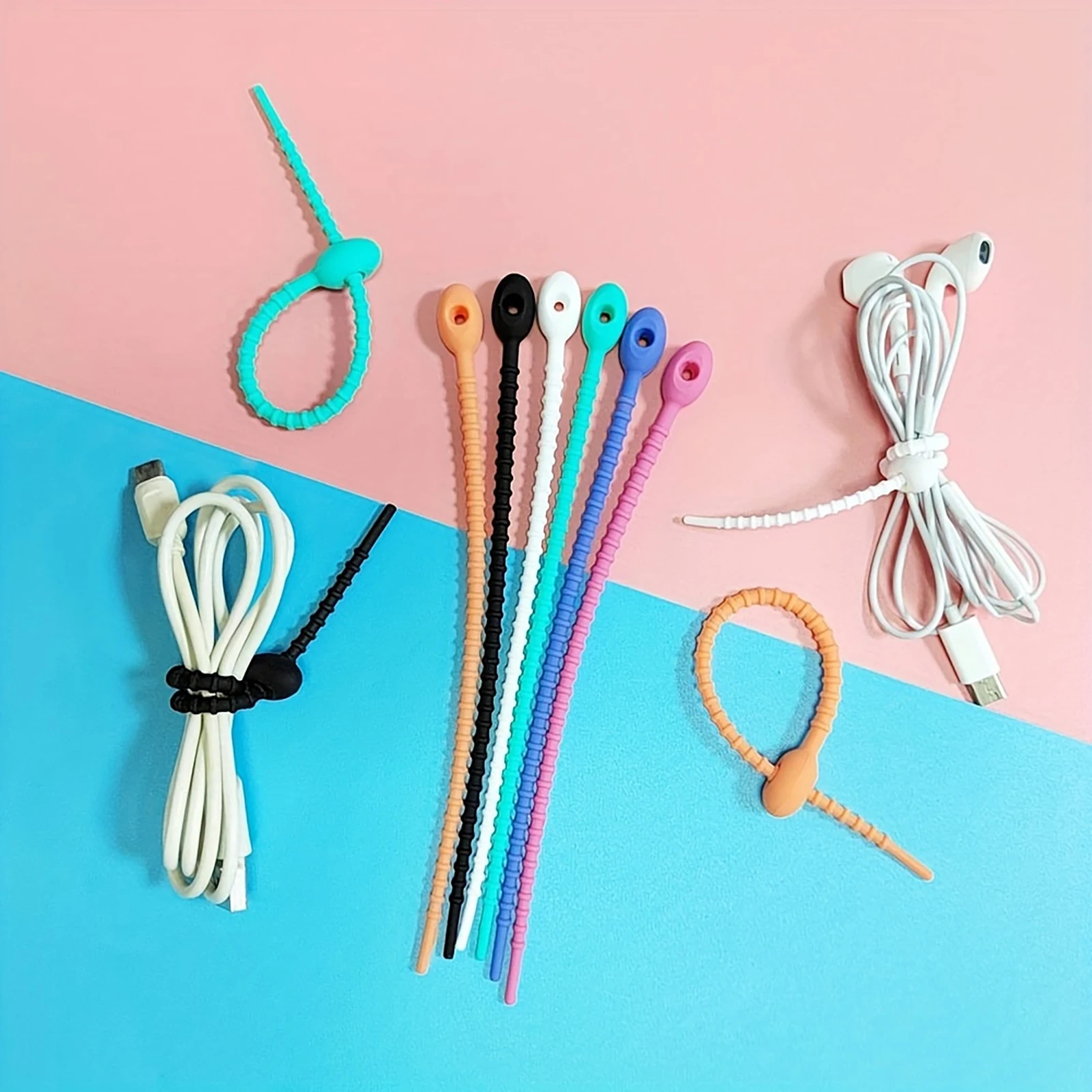 Self-Locking Wire Cable Zip Ties with Premium Material  Cable Management Organizer Suitable for Indoor and Outdoor Use