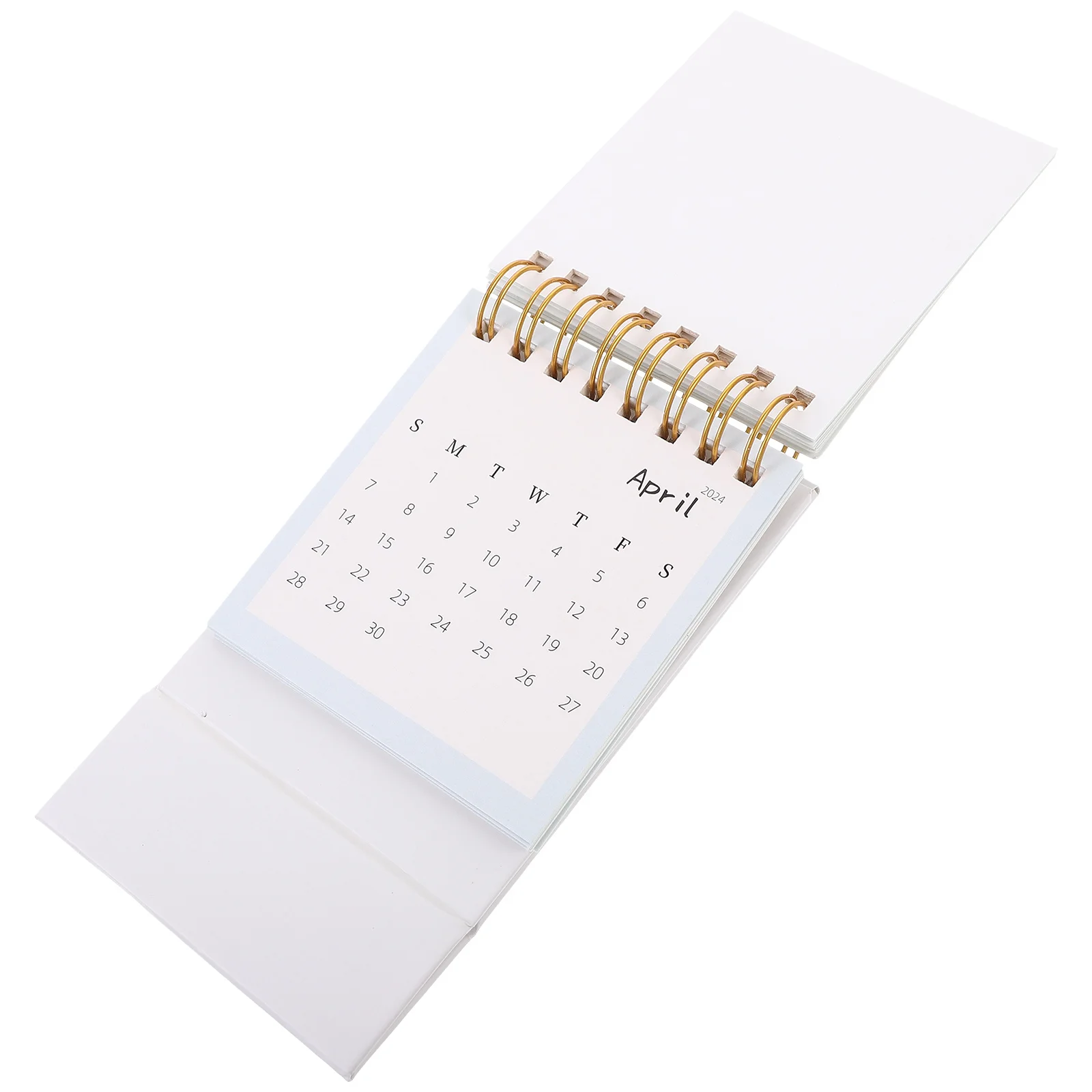

Full Year English Desk Calendar 2024 Small Standing Desktop Calendar Office Home Decorative Organizer Office Desk Decor