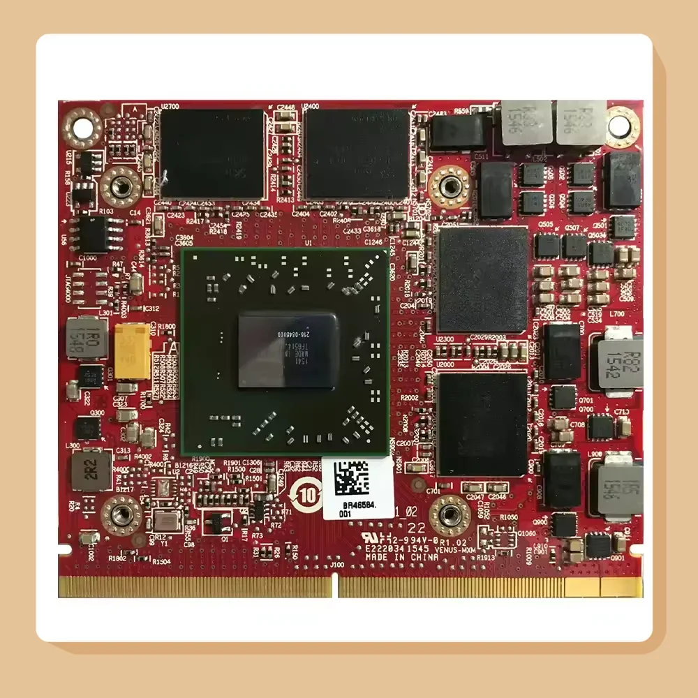 Firepro M5100 216- 0846000 Video Card GDDR5 2GB 109-C42241-00 05FXT3 for Dell Precision M4800 M4700 M4600 iMac A1311 A1312 2010