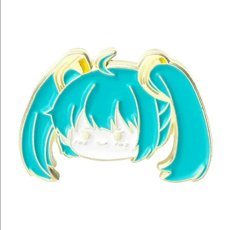 Animation Cartoon Film Surrounding Hatsune Miku Anime Creativity Cos Character Brooch Cute Girl Badge Clothing Accessories