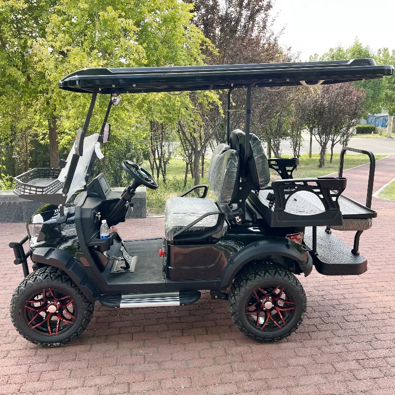 

Индивидуальный электрический гольф-кар (багги) с низким центром тяжести, 2, 4, 6 мест, на аккумуляторе, для взрослых, разрешенный для дорог общего пользования