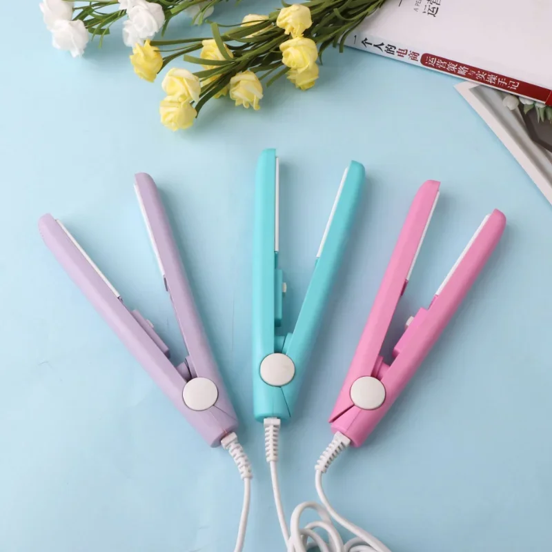 3 in 1 Hair Iron High Quality flat iron Straightening hot comb mini professional hair straightener & Curling Iron Styling Tools