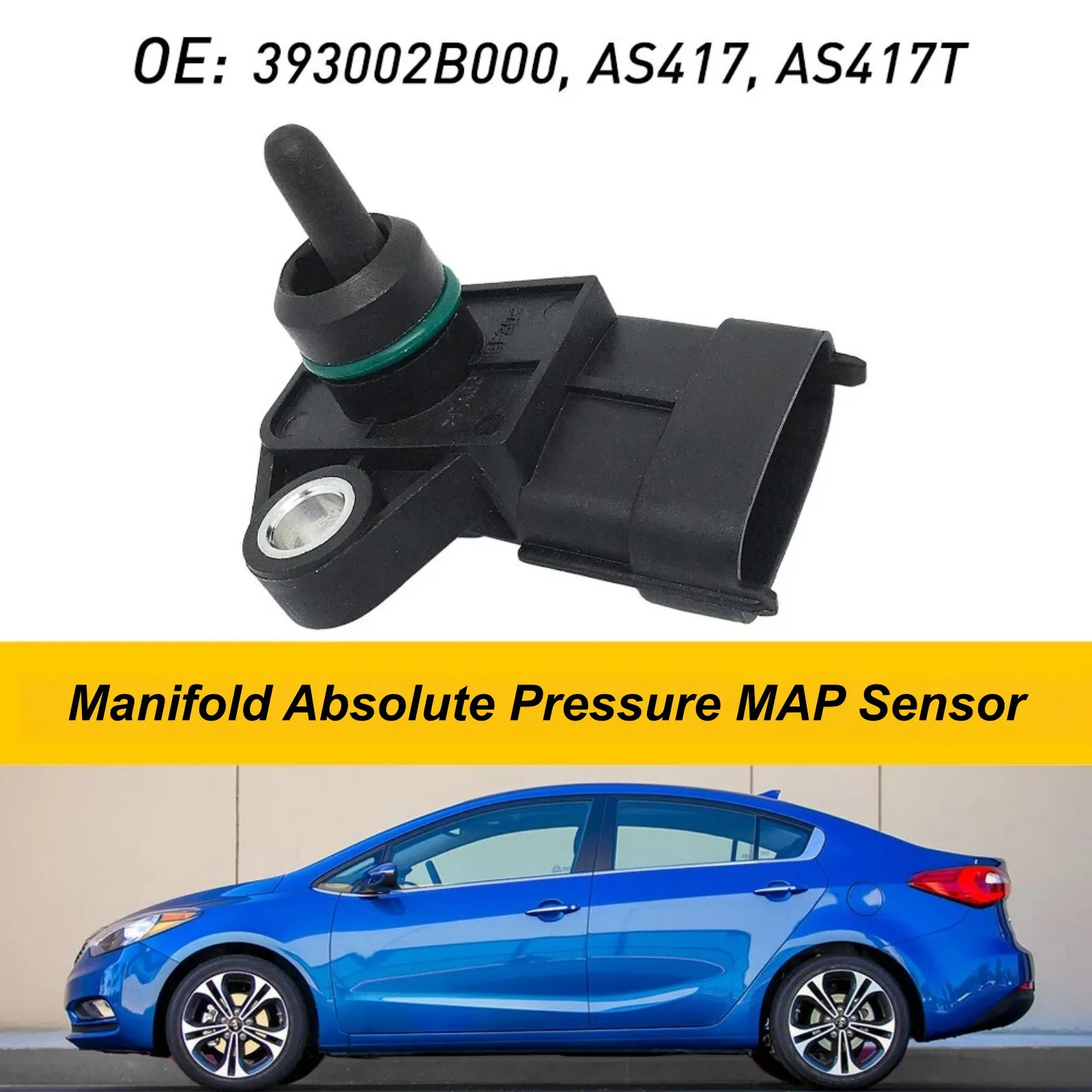 

Manifold Absolute Pressure Sensor MAP Sensor for Hyundai Kia Genesis 2008-2019 OE#39300-2B000 39300-2B100 Car Accessories