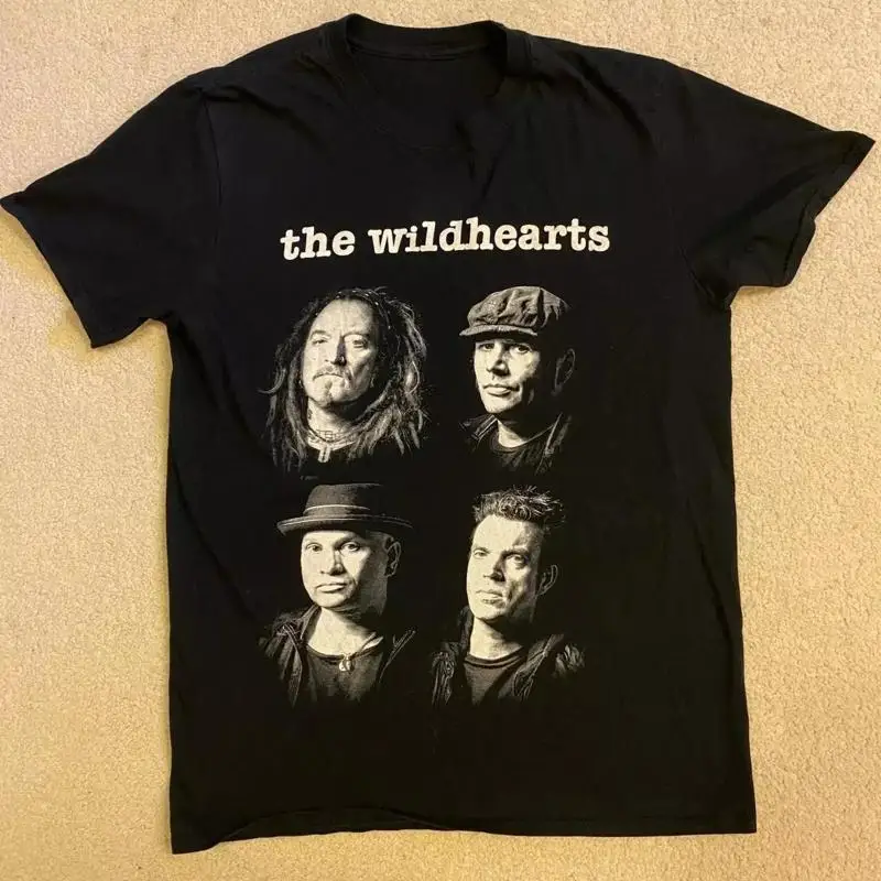 The Wildhearts For Friends Black T Shirt Cotton All Size NI1344