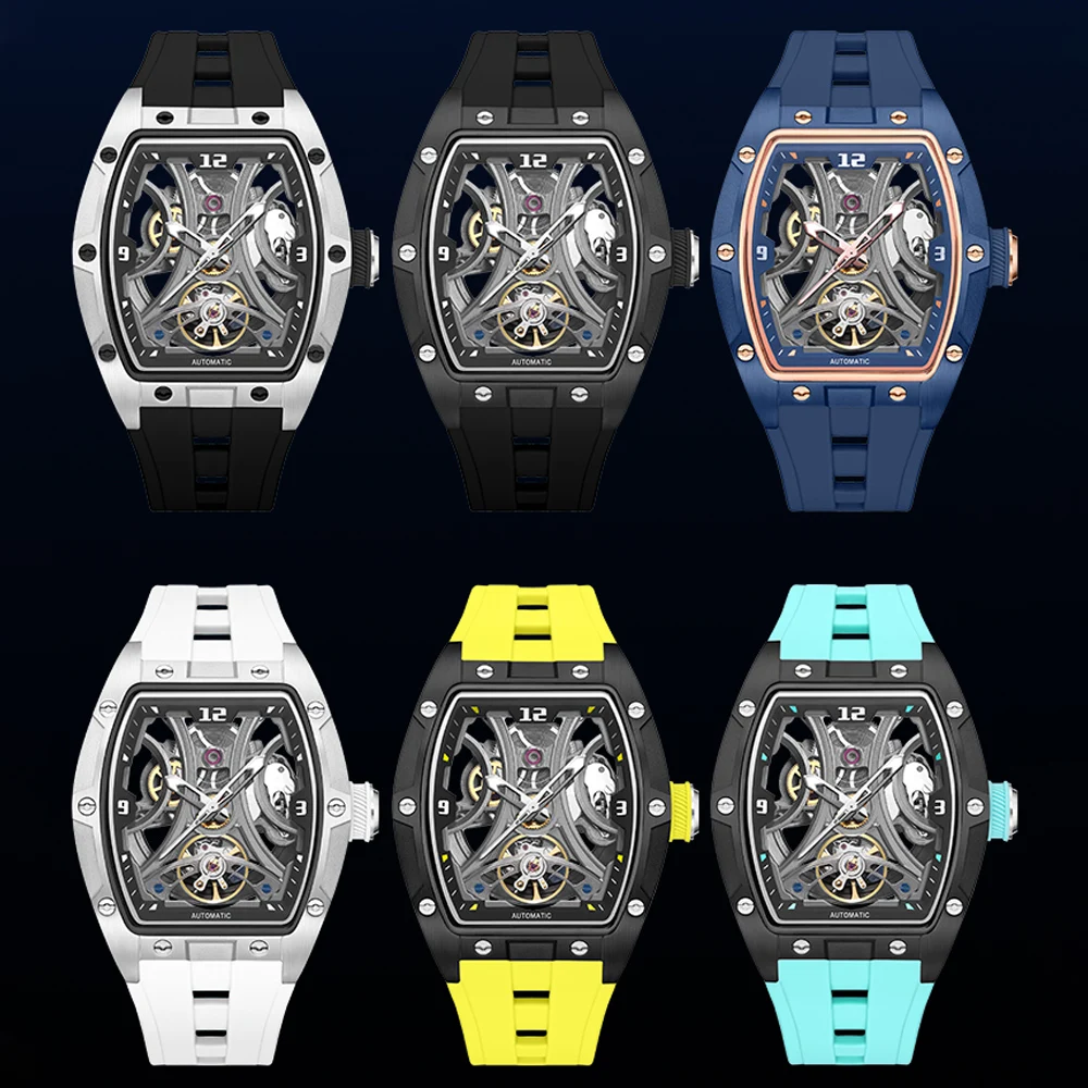 MEGIR Men Mechanical Watch Top Brand Luxury Automatic Watch Business Waterproof Luminous Watch for Men