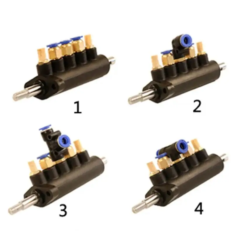 Hot Air Control Five Way Foot Pedal Valve Wheel Repairing Tool Tire Changer Machine