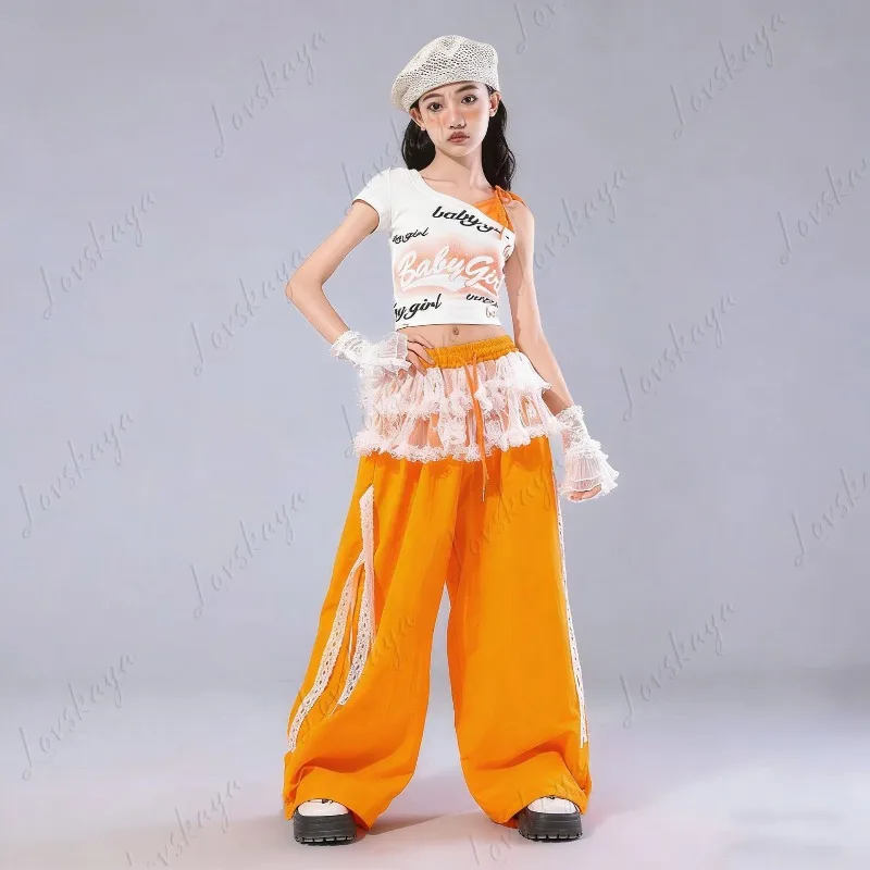 dopamine-color-girls-jazz-costume-fashion-cool-kids-catwalk-dance-performance-suit