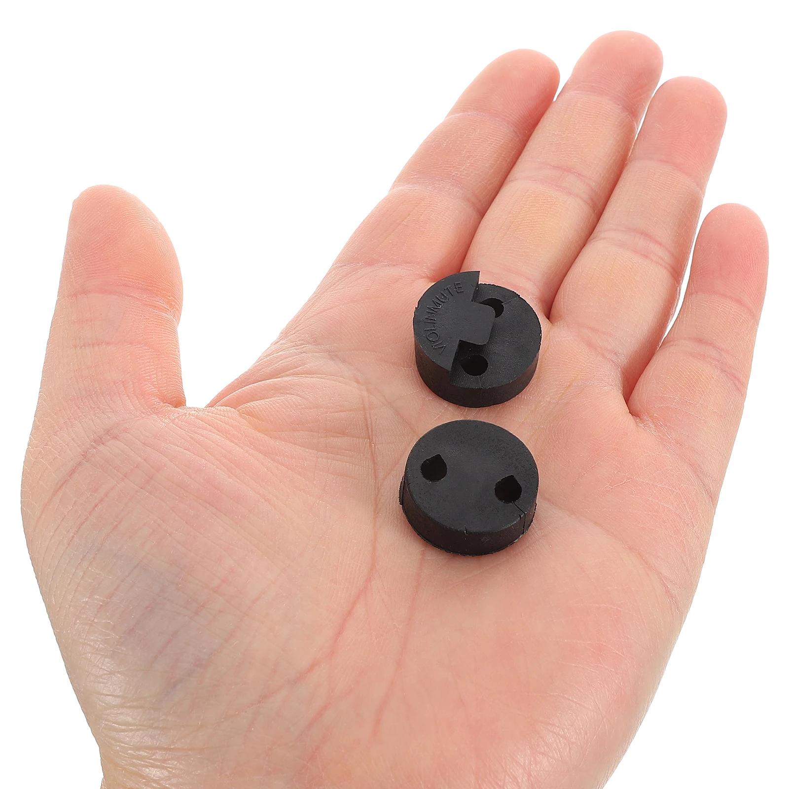 10 stks Rubber Viool Praktijk Mute Ronde Stijl Voor Geluidsreductie Cello Snaarinstrument Accessoires
