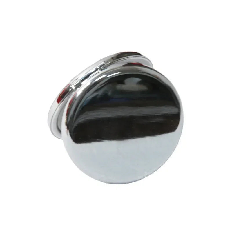 Miroir de poche rond double face en métal, mini miroir de maquillage pliant, tenu dans la main, cadeaux cosmétiques, sac à main de voyage