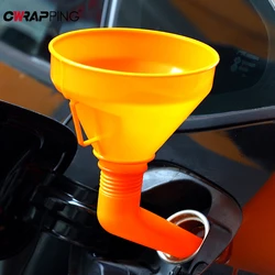 160mm Refueling Funnel with Filter Motorcycle Car Funnels Refuel Gasoline Engine Oil Funnel for Truck Motorcycle Car Accessories