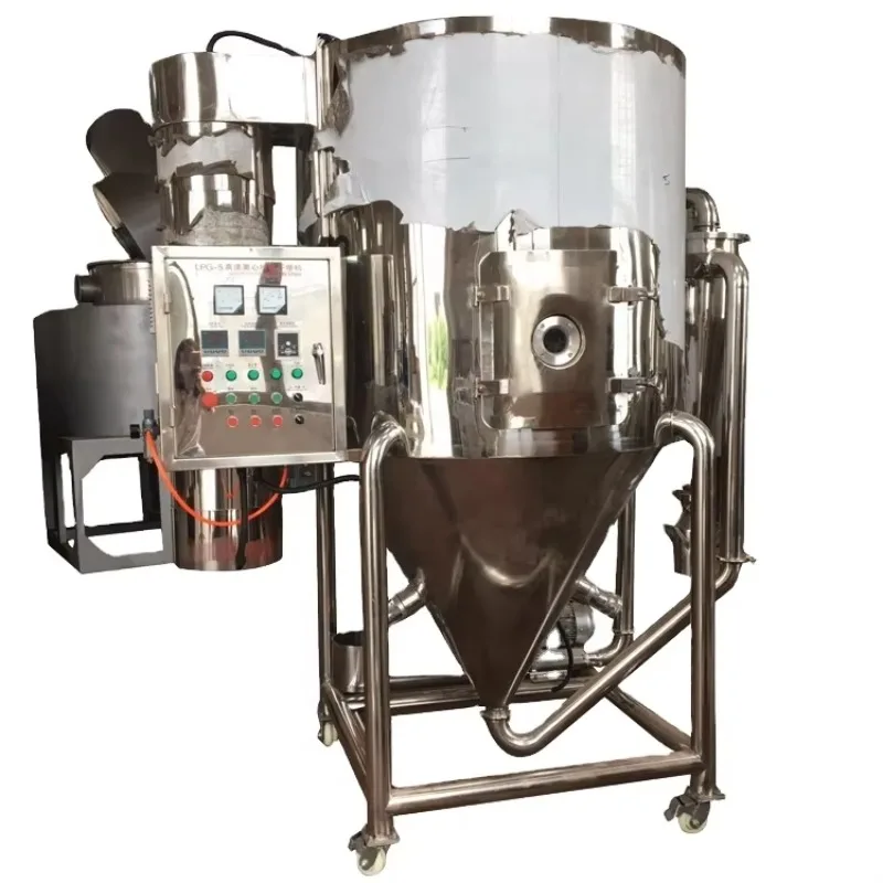 High Speed Atomizer Centrifugal Spray Dryer Stainless Steel Motor for Manufacturing Plant Extract Vacuum Centrifuge Drying