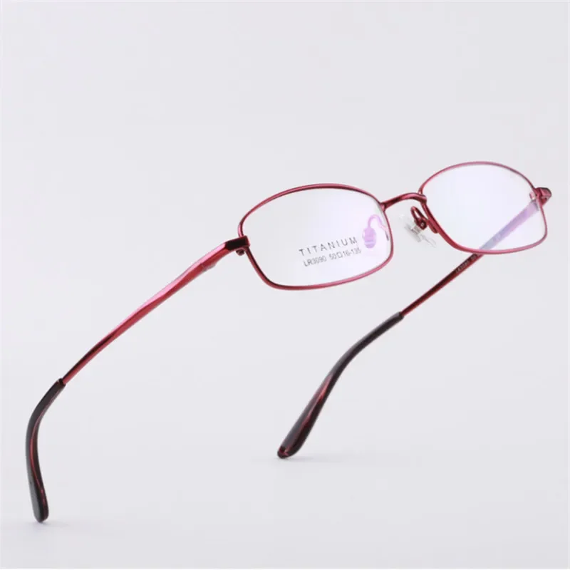 50-16-135 Pure Titanium Glasses Frame Men Prescription Glasses Full Frame Small Size Eyeglasses Frame Women 090 Optical Glasses