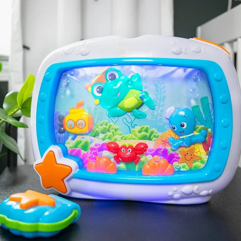 Sea aquarium Soother baby with Remote, Lights and Melodies bebe