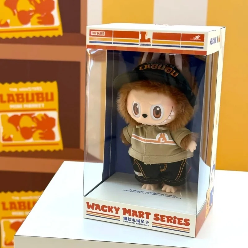 POP MART モンスターズ ラブブ ワッキーマートシリーズ ビニールドール かわいいアニメフィギュア デコレーション オリジナルブラインドボックス サプライズ 誕生日プレゼント