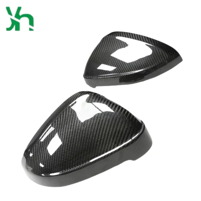 لأودي A4 A4L S4 (2016-) RS4 (2019-) A5 A5L (2017-) S5 (2017-) RS5 (2017-) غطاء مرآة من ألياف الكربون الحقيقية #3