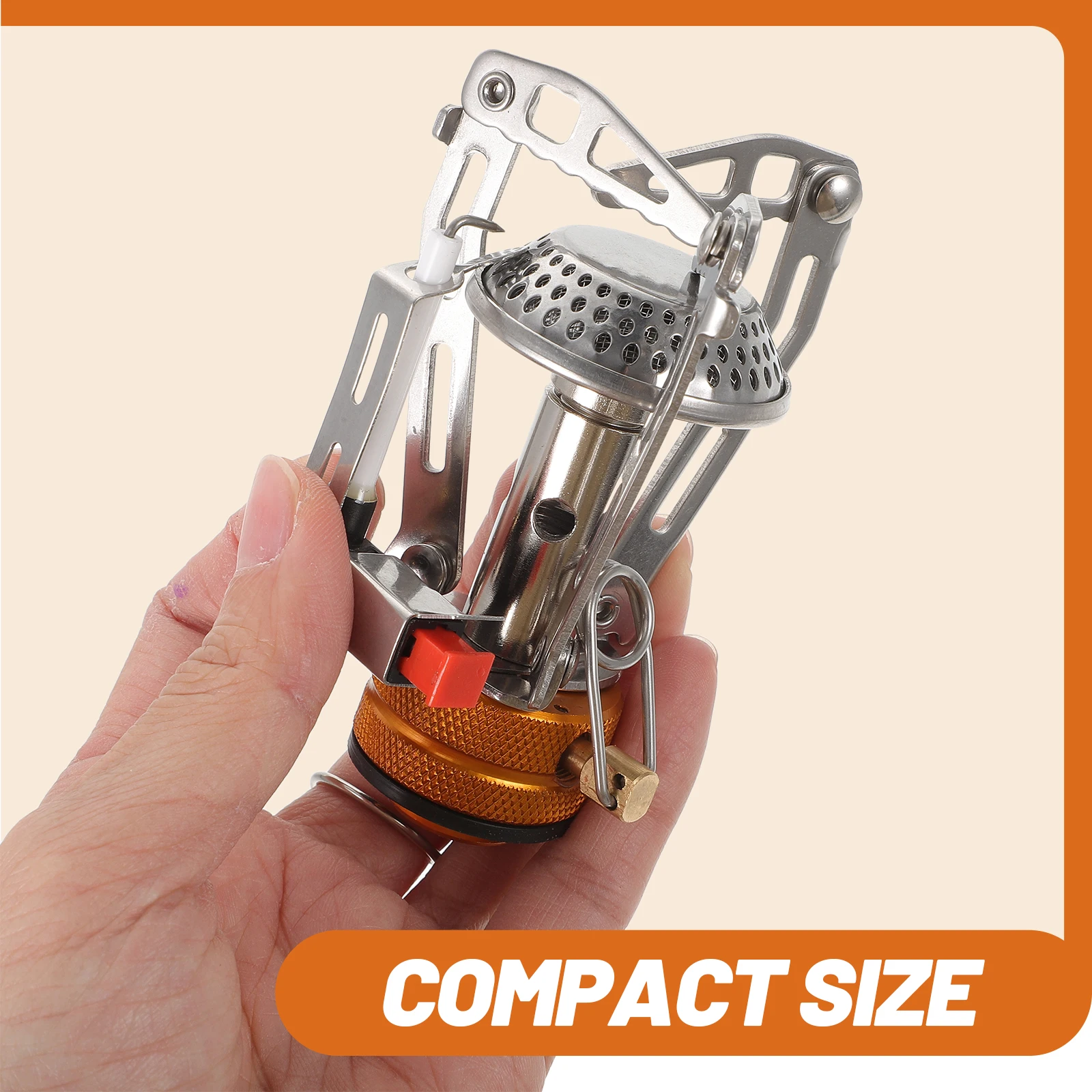 

Portable Stove Camping Burner Outdoor Cooker Aluminum Fierce Lightweight Gas Stove Hiking Cookware Set