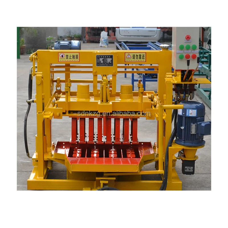 Concrete Block Making Machine Hollow Block Making Machine Manual Block and Brick Making Machines