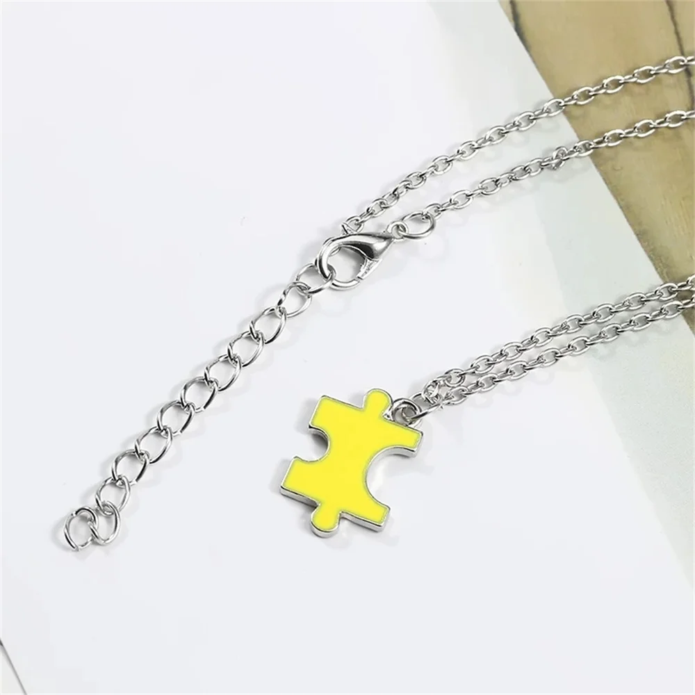 4 pcs/Set Best Friend Necklace Creative Pentagram Pendant Alloy Accessories, Friendship Necklace For Men And Women