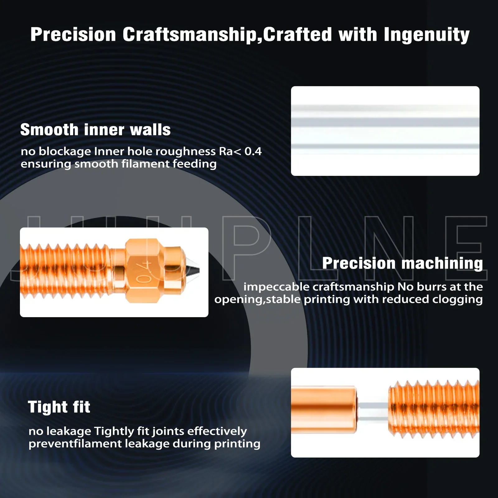 0.2 0.4 0.6 0.8 فوهة لـ Creality K2 K2 Plus K2 Pro Hotend سريعة التبديل جميع المعدن لملحقات طابعة Creality Hi Nozzle ثلاثية الأبعاد #4
