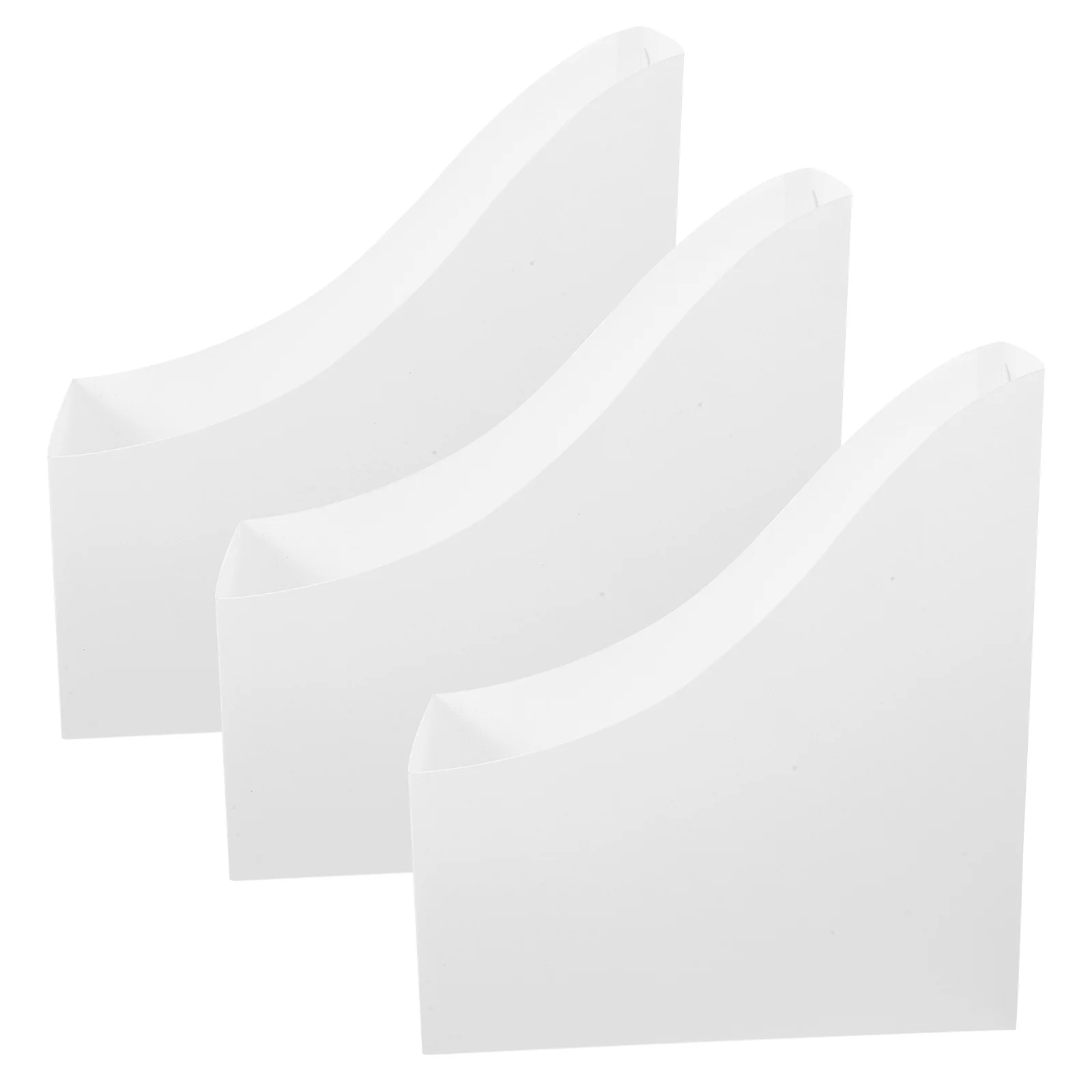 3 قطعة منظم الملفات قوي المموج ورقة مكتب ملف حامل متعدد الوظائف المنزلية سطح المكتب مجلة كتاب المنظم #3