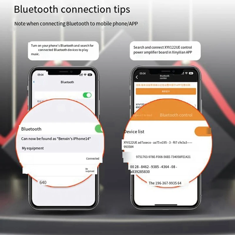 Carte d'amplificateur audio Bluetooth sans perte de qualité fièvre, stéréo technique, réglage des basses hautes et basses, 220W x 2, TPA3gâche