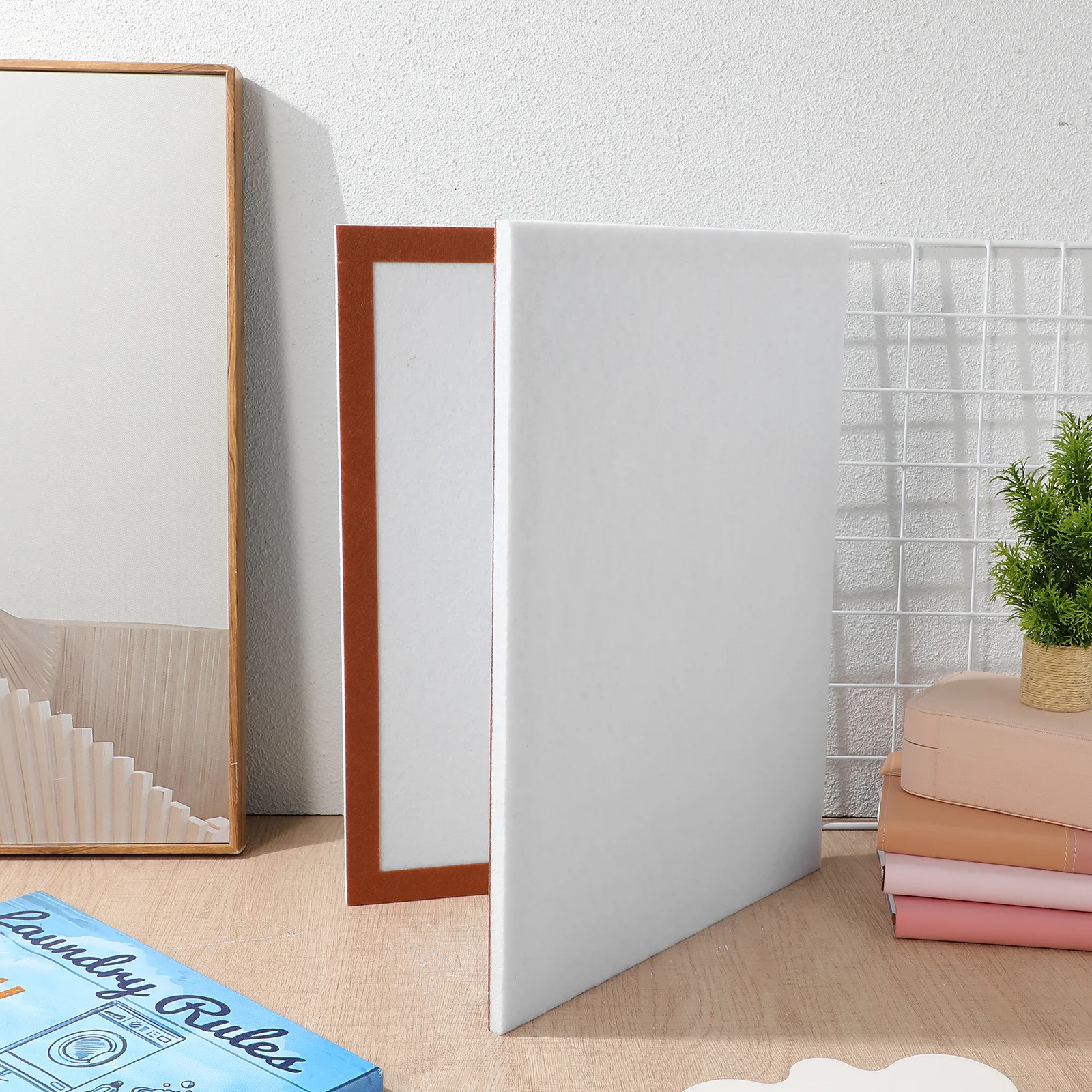 حصيرة لوحة ألغاز قابلة للطي غير قابلة للانزلاق مع إطار منظم محمول لعرض ألغاز لطاولة المنزل ولوحة رياض الأطفال