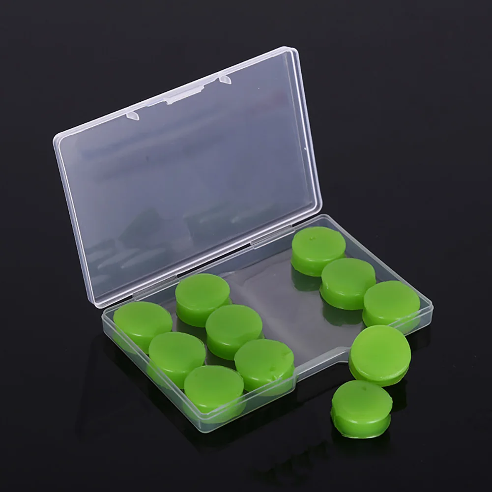 6/12Pcs Silicone Ear Plugs Reusable Earplugs for Sleeping Swimming Traveling Working Studying Noise Reduction Flexible Ear Plugs