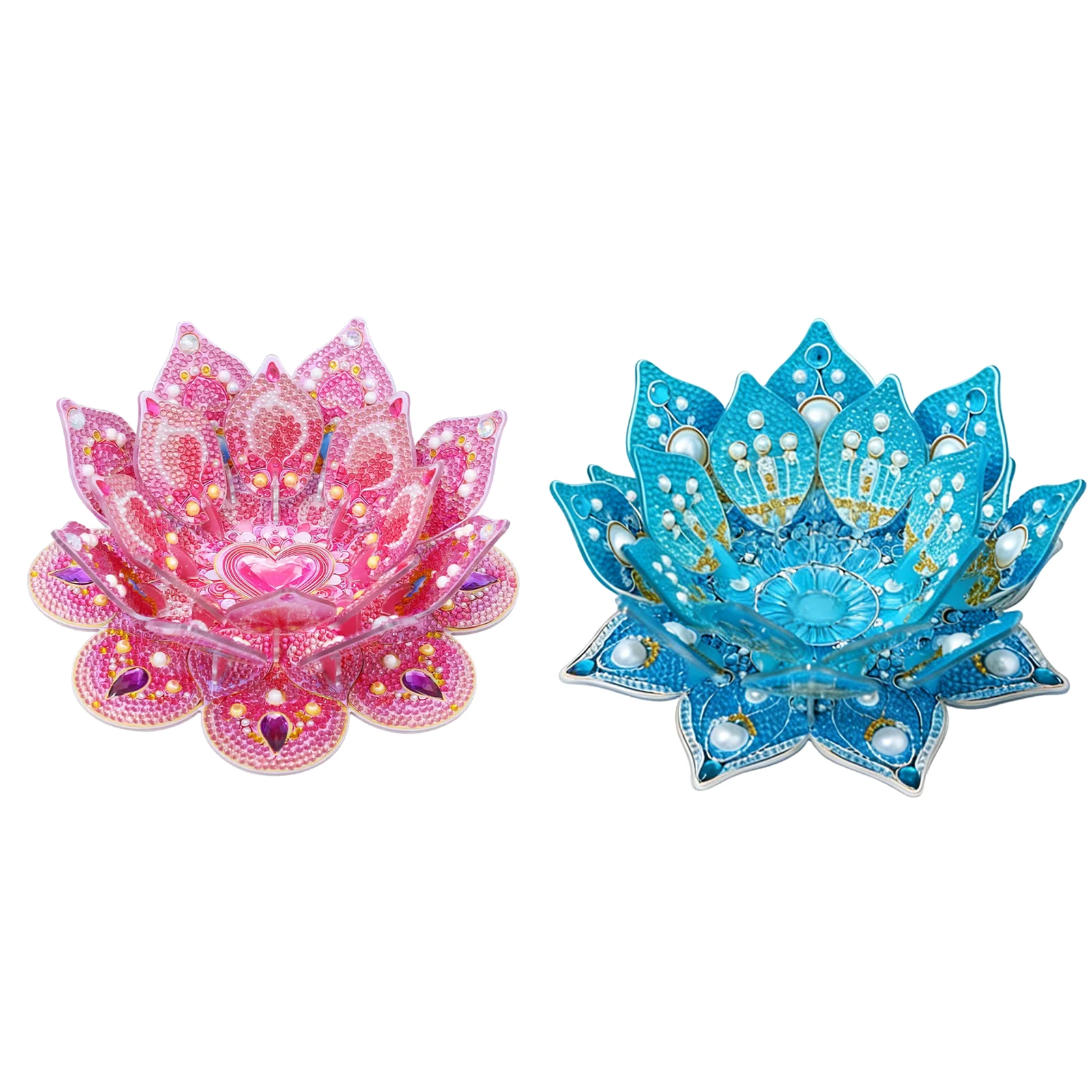 

Lotus DIY Diamond Painting Candle Holder Kit for Aromatherapy & Home Decor