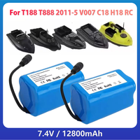 High quality Original 2S2P 7.4V Lithium Battery Used For T188 T888 2011-5 Remote Control Search Bait Boat Spare Parts RC Toy