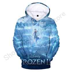 Disney Frozen Elsa Anna Hoodie Sweatshirts Men Women Fashion Casual Cool Pullover Boys Girls Harajuku Streetwear Hoodies