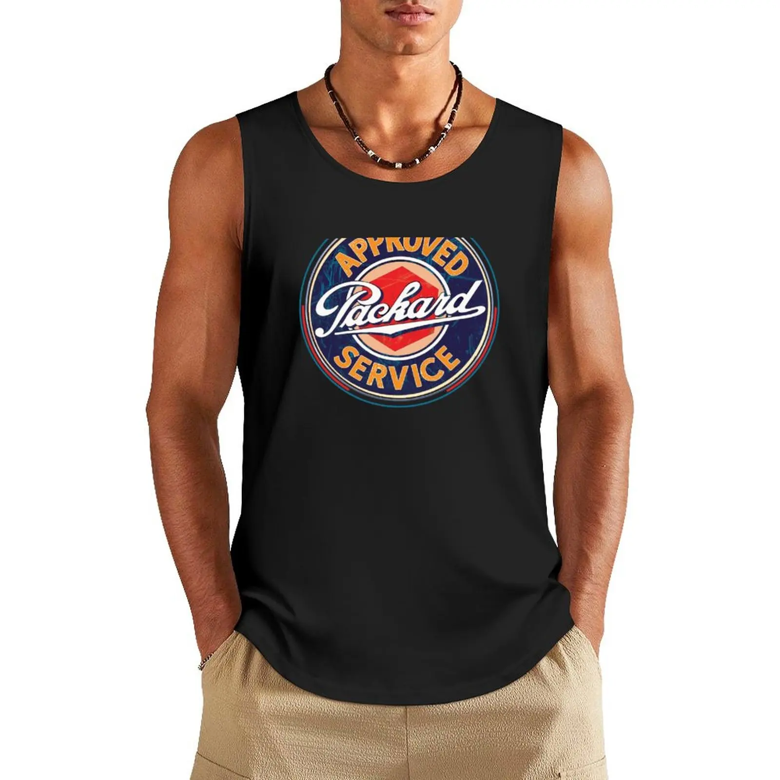 

Packard cars approved service USA Tank Top Men's gym articles sleeveless shirt man