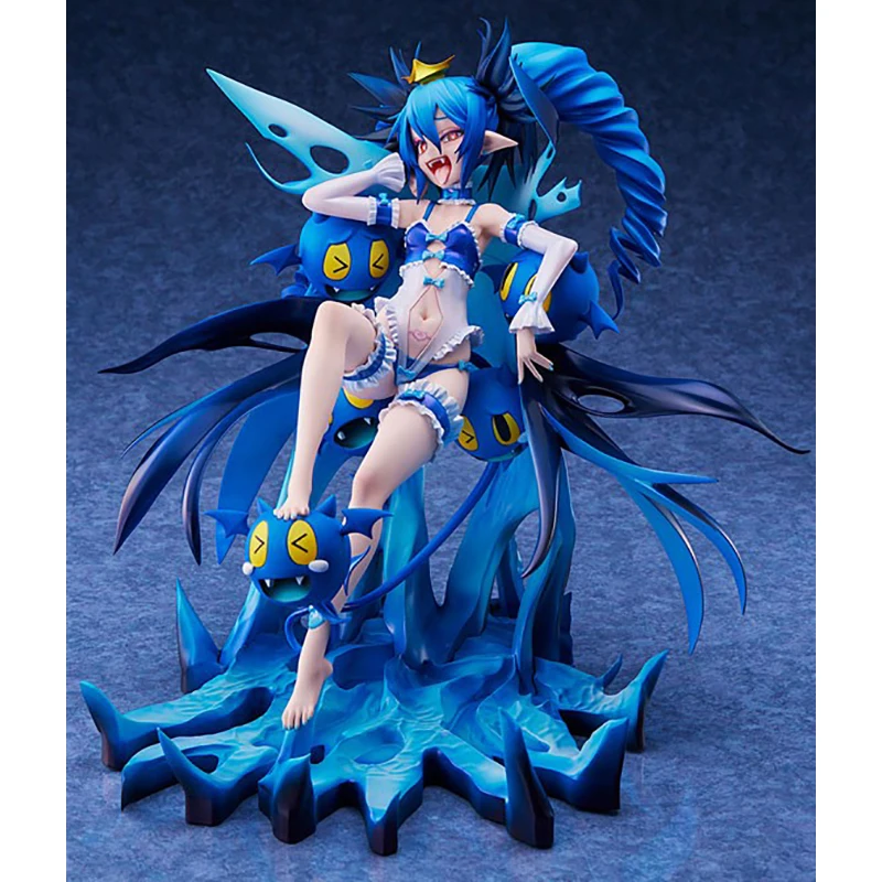 Original AMAKUNI Hobby JAPAN AmiAmi Aqua Lewysia Aquablue Vampire Negligee Ver 1/7 20cm Model Animation Character Action Toy