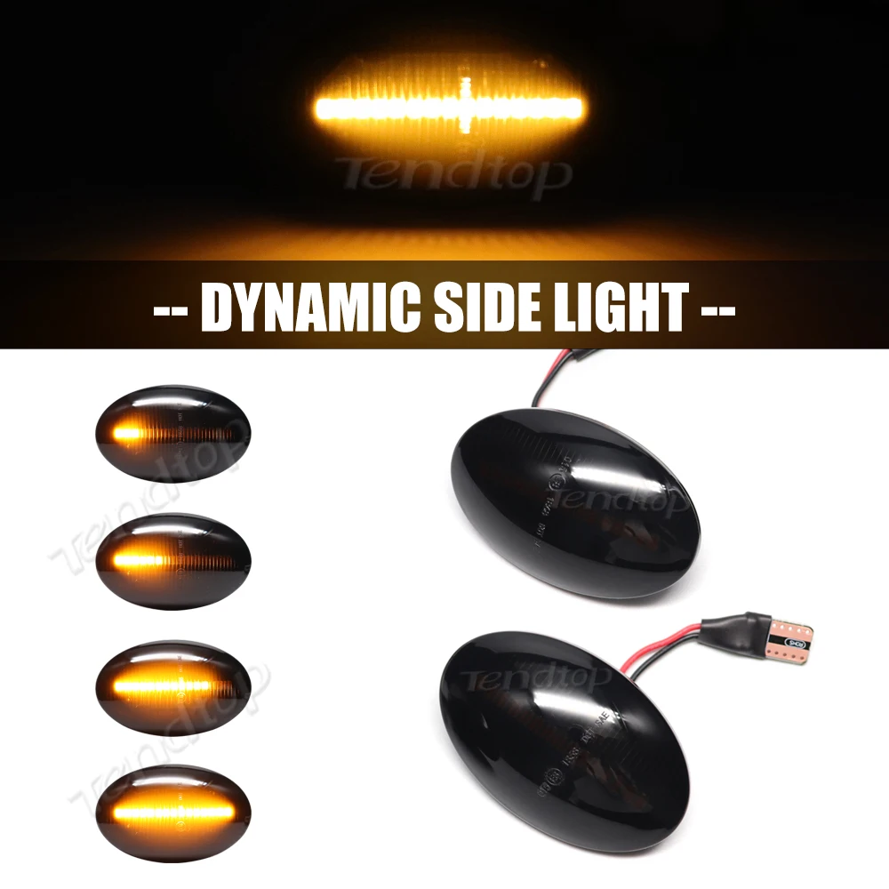 Car Led Dynamic Side Marker Lamps Indicator Turn Signal Light For Opel Combo C B Tigra A Astra F Meriva A Corsa C B Sintra Vita