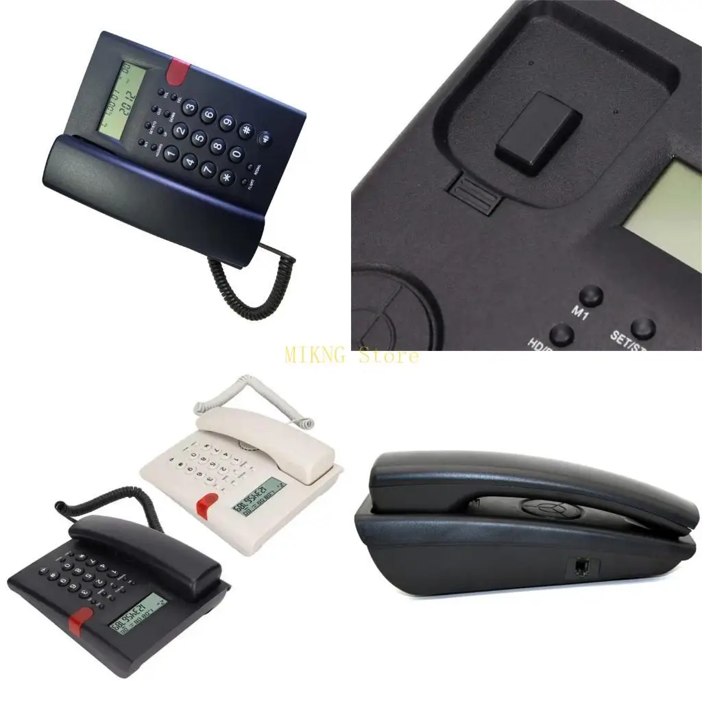K010A-1 Landline Telephone Desk and Wall Mount Telephone Corded with CallerID best sale