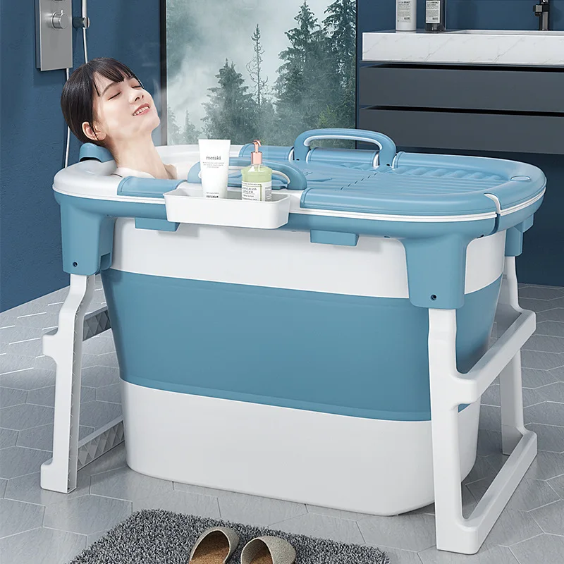 

Body Sauna Adult Folding Bathtub Portable Foot Spa Bidet Children Bathtub Swim Pool Playground Banyo Portable Sauna HY50BT