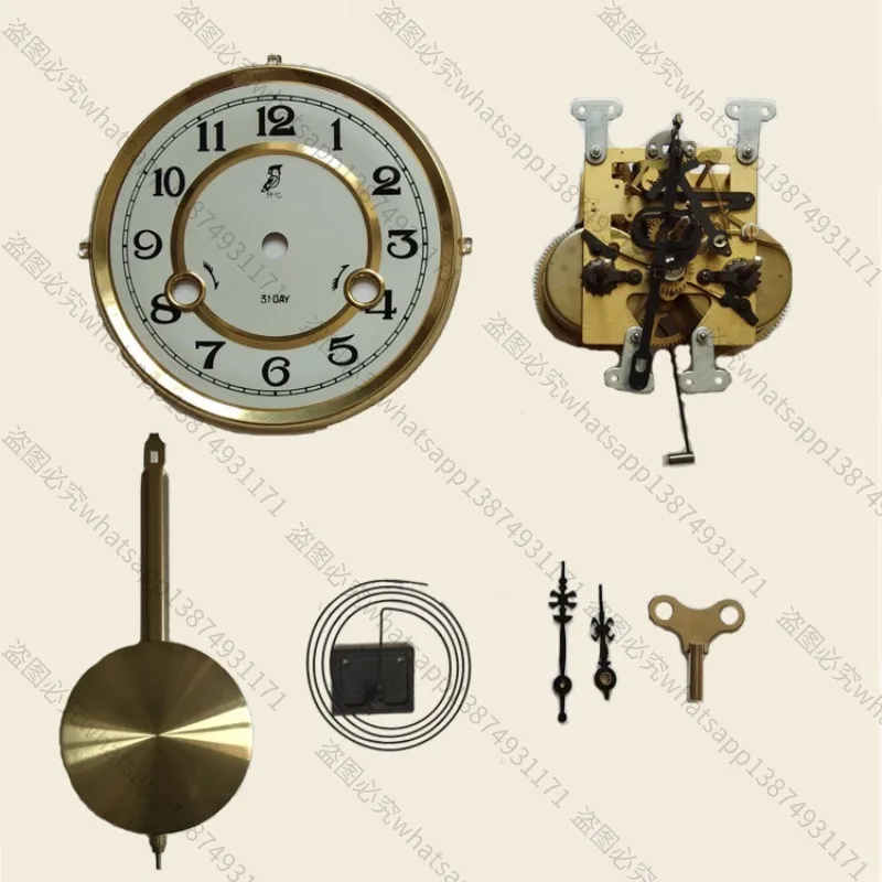 For Old-fashioned Mechanical Clock Accessories,Retro Mechanical WallClocks, SwingClocks, DIY Hand-assembled Clock Repair Parts