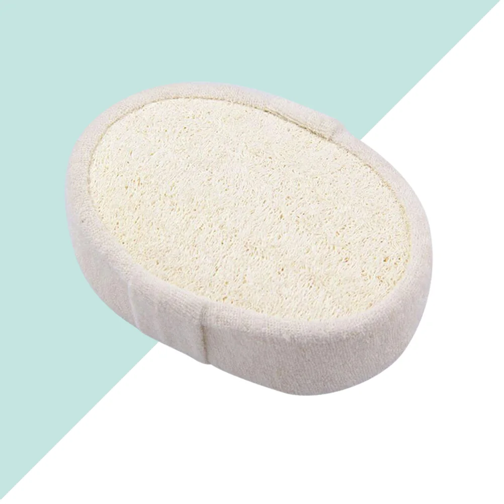 

3pcs Natural Loofah Bath Brush For Women Men Body Scrubber Exfoliator Back Shower Sponge Gently Removes Dead Skin