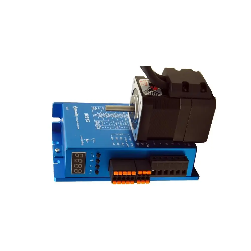 

Шаговый двигатель Nema17 с замкнутым контуром, 0.4 Нм, диаметр вала 5.0/8.0 мм, 1.5 А, и драйвер HSE42 Easy Servo Step с энкодером