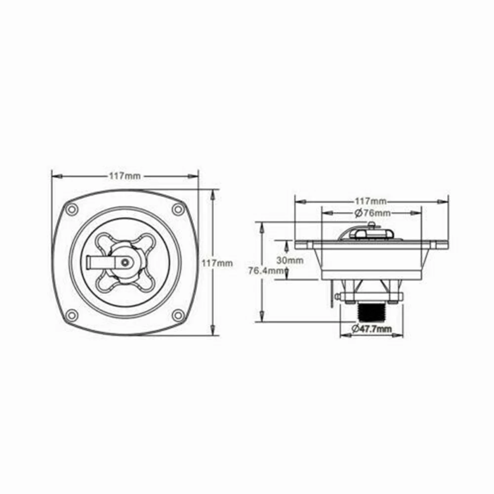 New For Caravan RV White Mains Water Inlet With Pressure Regulator Filler Entry