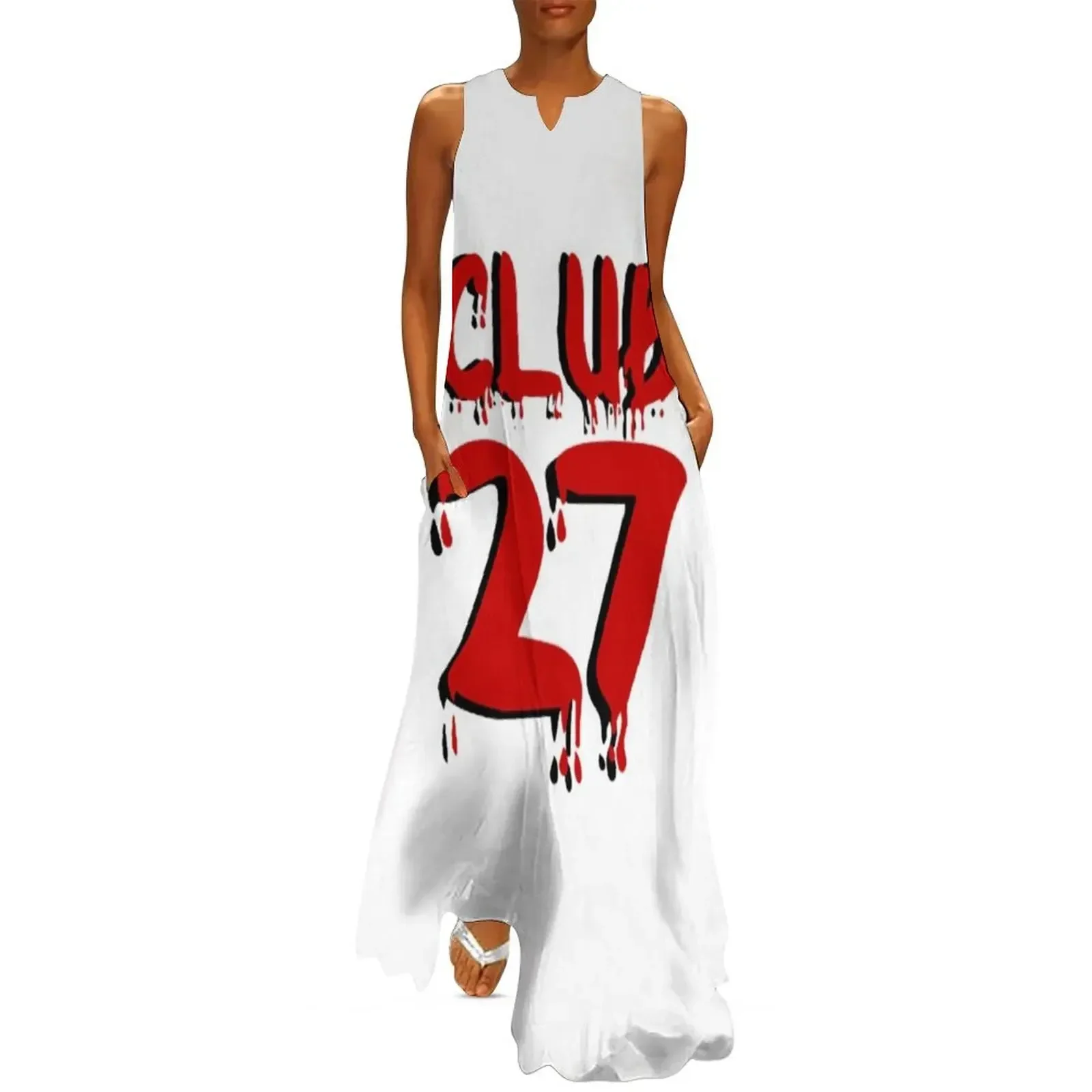 

Club 27 Long Dress women's fashion dresses dress women summer Prom gown dress