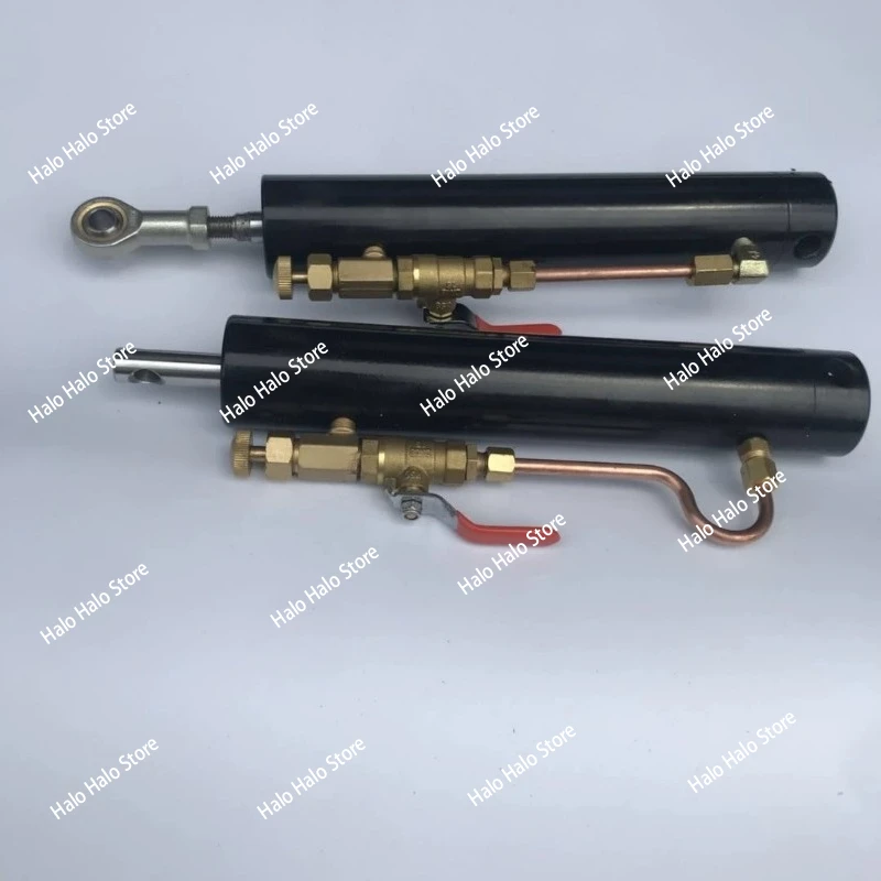 ماكينة نشر اسطوانة الزيت 712 مع مضخة زيت ماكينة النشر الهيدروليكية 912 الطول الإجمالي 320 مللي متر ملحقات ماكينة النشر اسطوانة #4