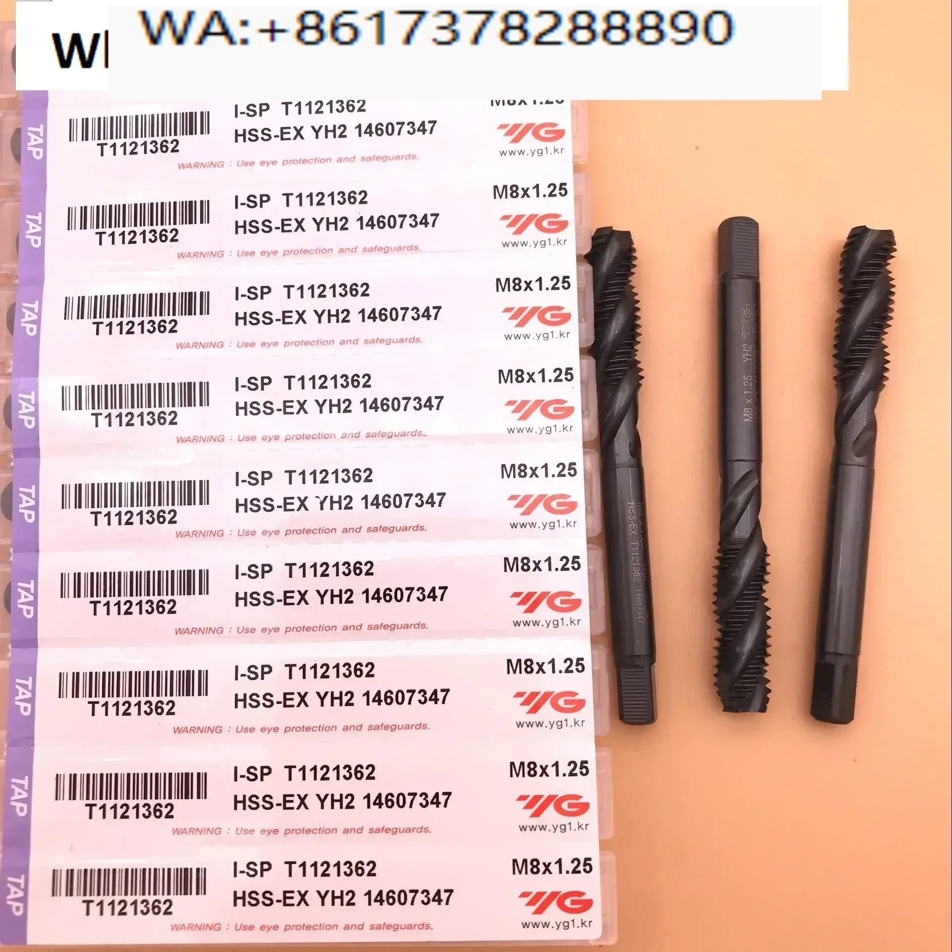 Imported from Korea YG-1 black screw machine tap/blade inclination tap M8M10 * 1.5M12M16 T1121