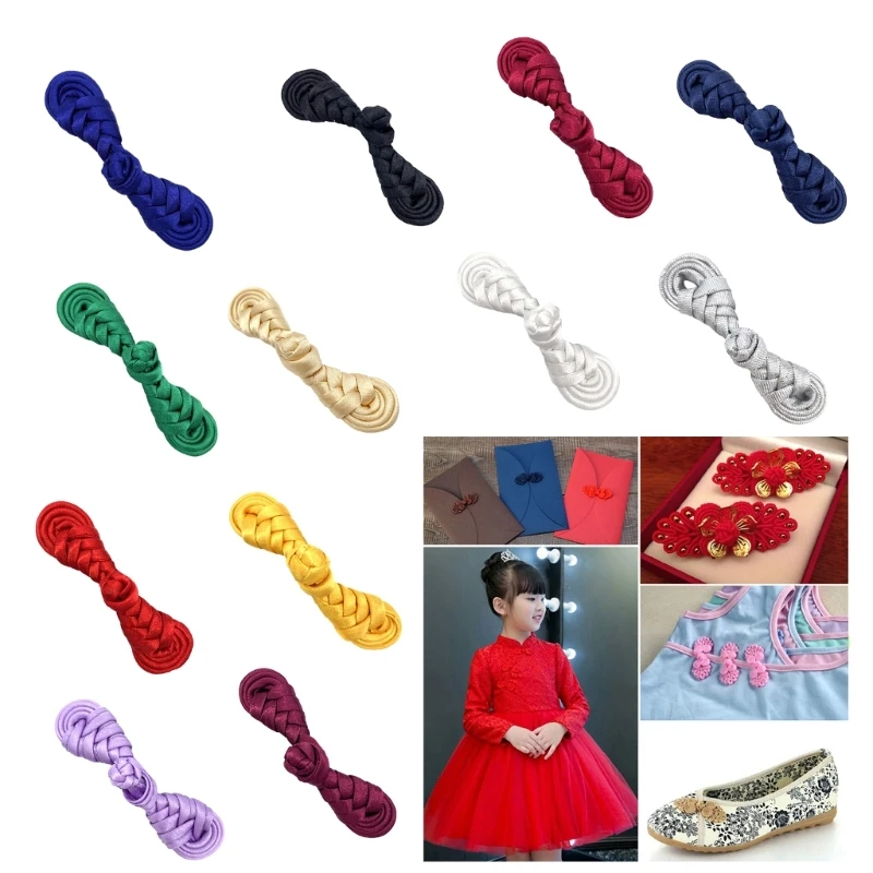 Chinese Traditional Sewing Button Cheongsam Buttons Exquisite Craftsmanship Suitable for Fashion Enthusiasts of All Ages