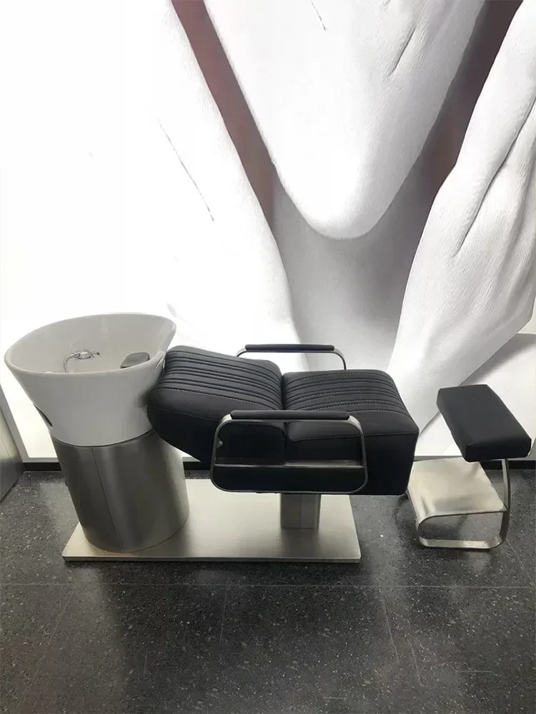 

Soft Pillow Stainless Steel Fashion Flush Bed Chair
