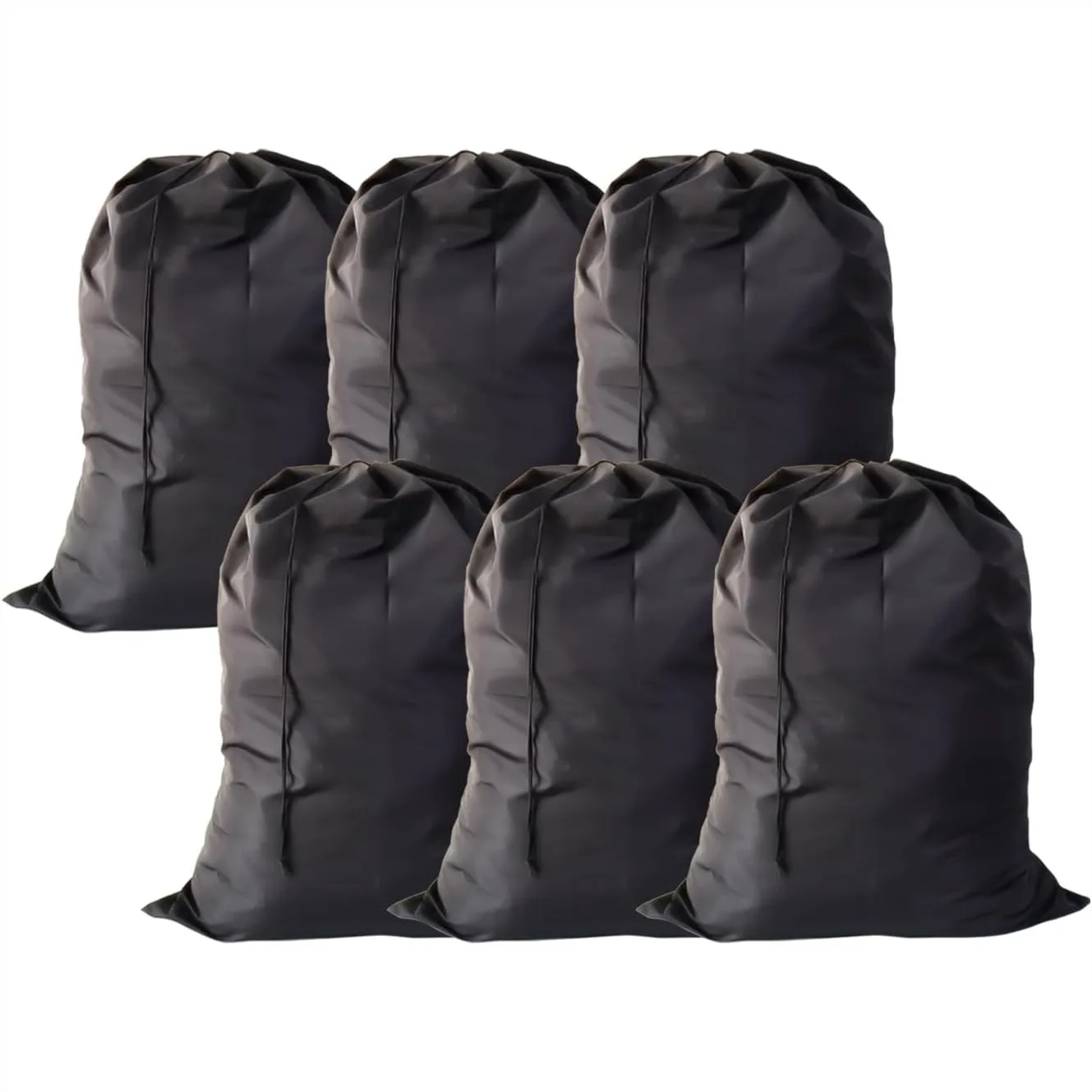 

Extra Large Laundry Bag 6 Pack, Travel Laundry Bags with Drawstring Closure, 30"x40", for College, Dorm and Apartment Dwellers
