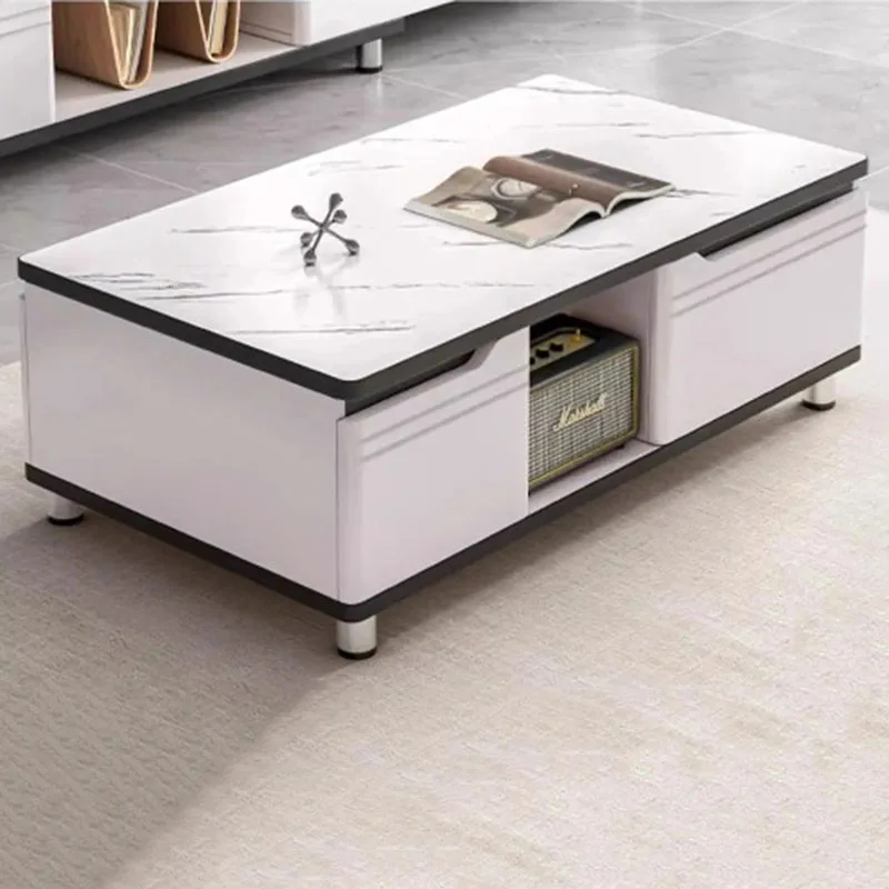 

Decoration Center Side Table Unique Italian Industrial Designer Modern Safe Coffee Table Writing Meubles Lounge Suite Furniture