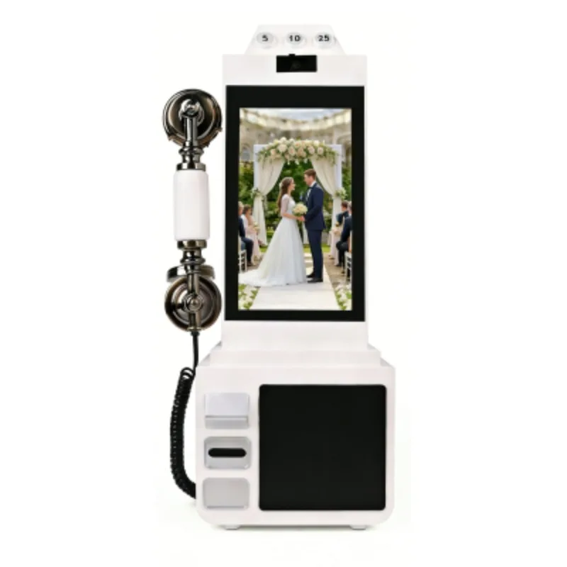 Wall-mounted 8-inch Touchscreen, Video Guestbook, Touch-interactive, Support