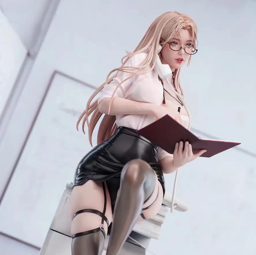 

Beautiful Girl Private Secretary Second Play Animation Two-dimensional Beautiful Girl Bookshelf Chassis Collection Ornament Boys
